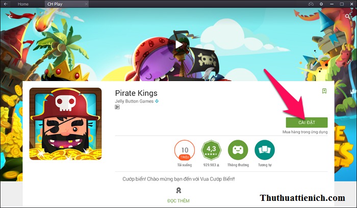 Download Game Pirate King Online Cho May Tinh